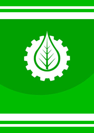 dibujo hoja vegetal dentro de una rueda