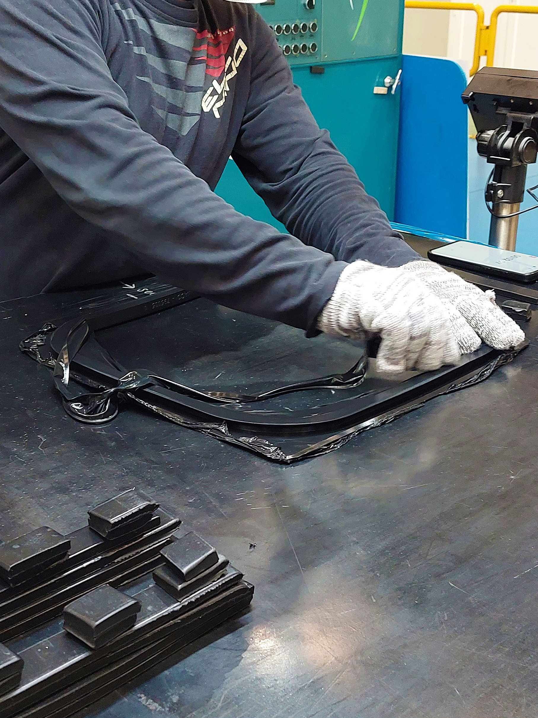 Figura 2: Recorte de las rebabas