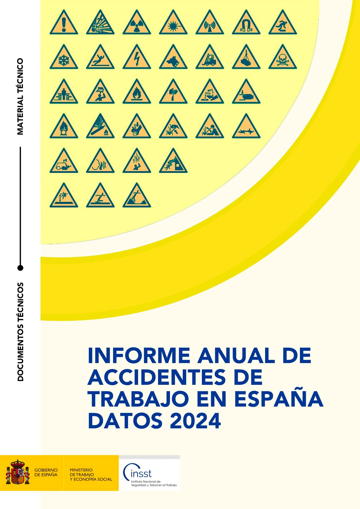 Imagen Informe anual de accidentes de trabajo en España. Datos 2024