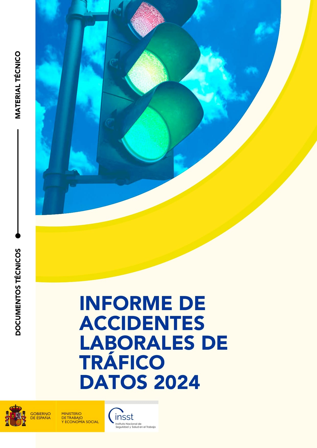 Portada del informe anual de accidentes de tráfico 2023