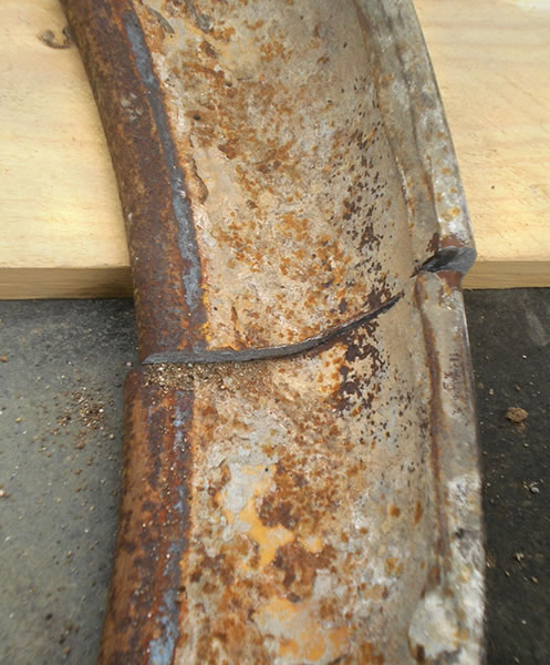 Rotura del aro exterior