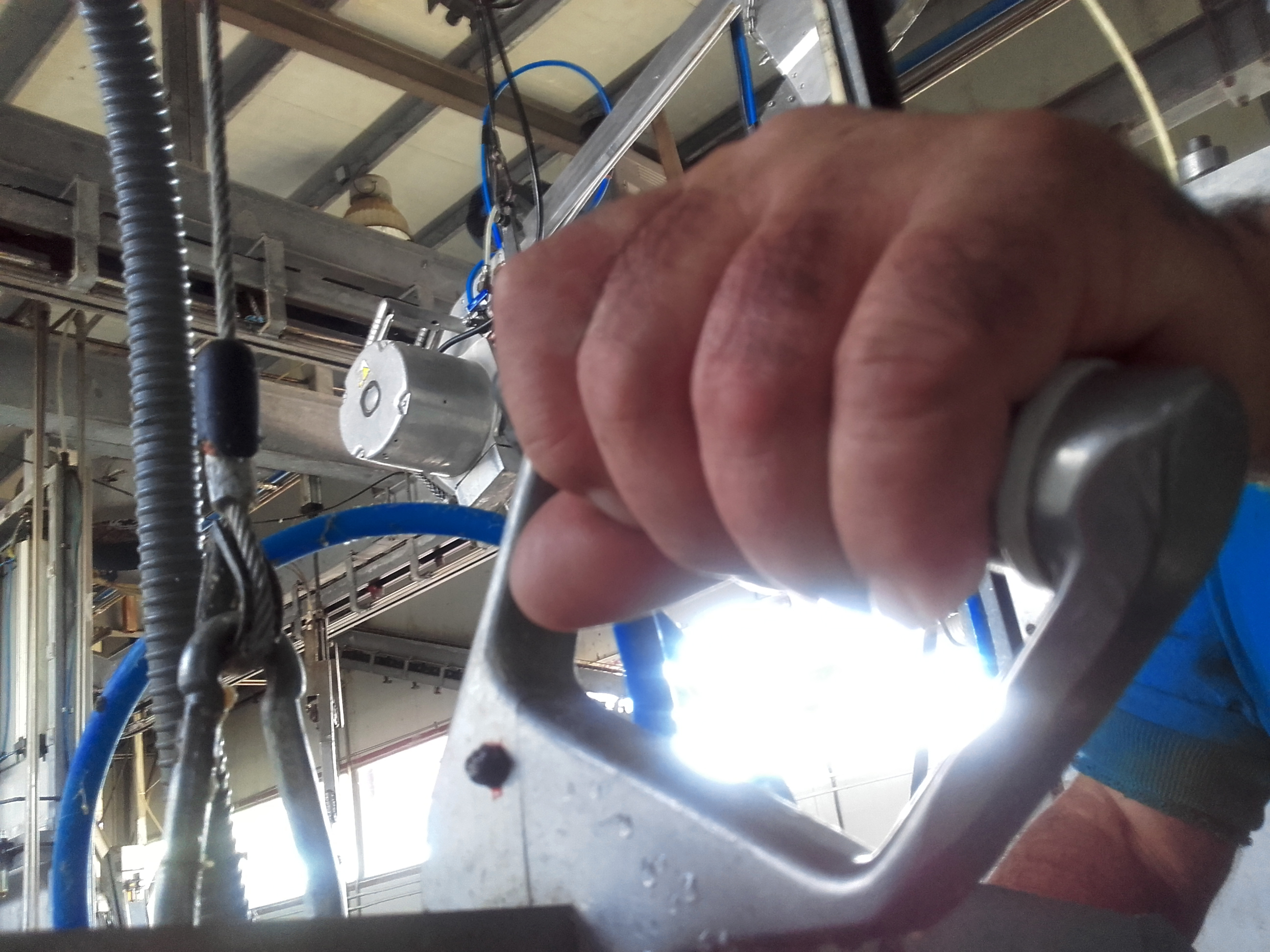 Figura 4. Sistema de sujeción en máquina