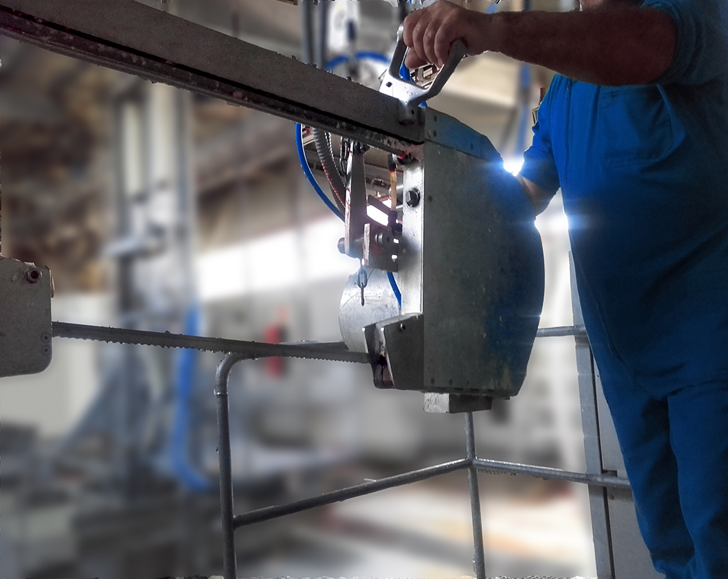 Figura 2. Corte sobre plataforma