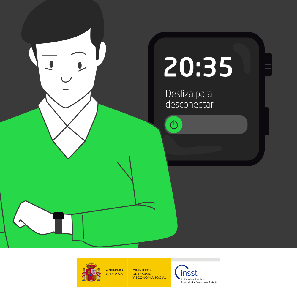 Creatividad una persona mirando el reloj