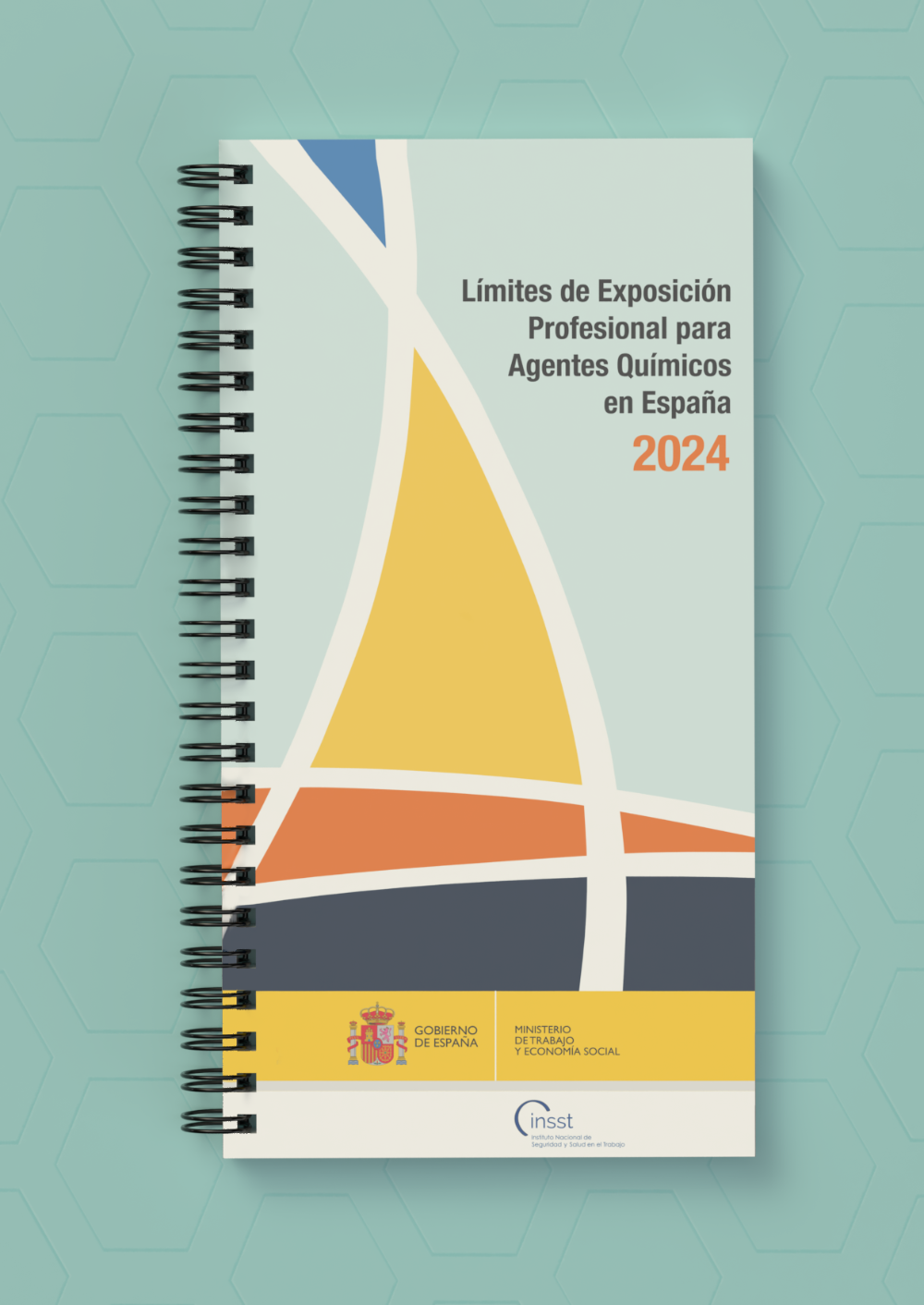 Imagen de un cuadernos sobre límites de exposición profesional para agentes químicos en España